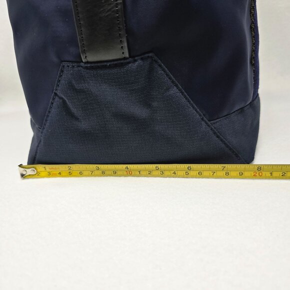 Richard James Sevile Row Tote Bag Ocean Navy Blue Padded Nylon Leather - Picture 9 of 16